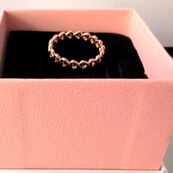 Pandora Band of Hearts Ring - Picture 5 of 7